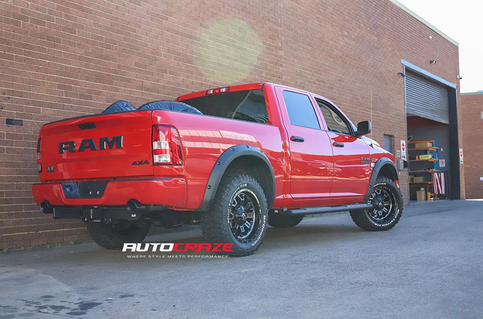 DODGE RAM CRUSH GLOSS BLACK DOUBLE DARK TINT